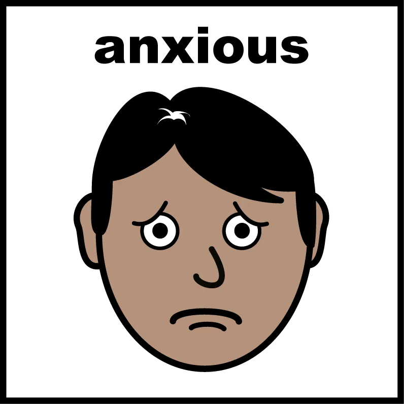 Anxiety — easy-read style