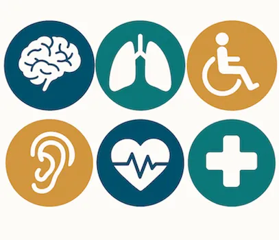 Health — illustrated style