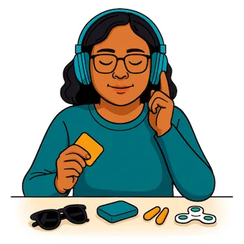 Sensory — illustrated style